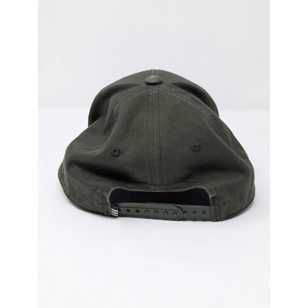 Adidas Baseball Cap Dad Hat‎ Olive Green Cotton Adjustable Snapback Running Gym
